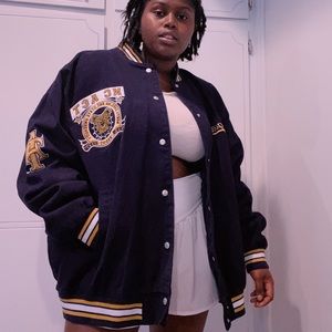 NC A&T Varsity Patch Jacket